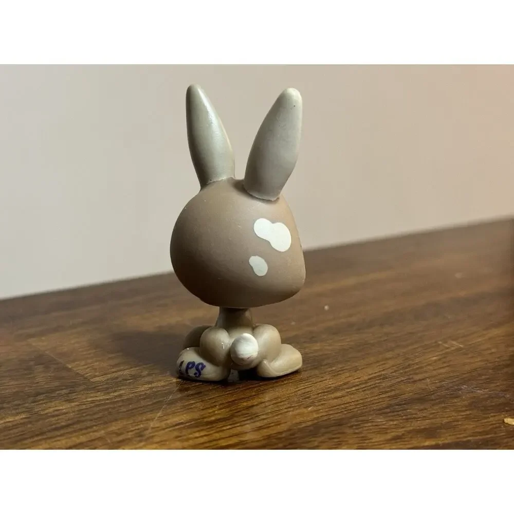 Original -Littlest Pet Shop #1332 Bunny Rabbit Triplet Blue Eyes-LPS